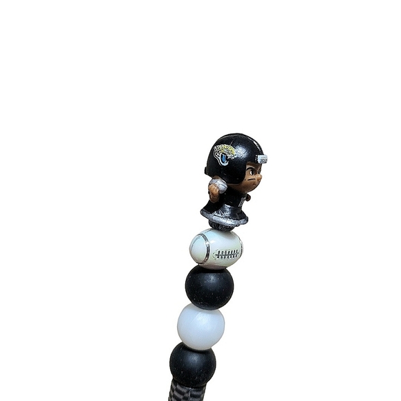 Jaguars NFL Trevor Lawrence 16 Teenymates Custom Beaded Ballpoint Twist Pen - Picture 2 of 6